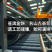 苍洱金饼:名山古茶非遗工艺碰撞,如何演绎茶香传奇?(图2) 苍洱金饼:名山古茶非遗工艺碰撞,如何演绎茶香传奇?(图2)