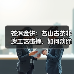 苍洱金饼:名山古茶非遗工艺碰撞,如何演绎茶香传奇?(图4) 苍洱金饼:名山古茶非遗工艺碰撞,如何演绎茶香传奇?(图4)