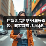 巨型金瓜贡茶54厘米直径,藏家梦寐以求稀世珍品(图3) 巨型金瓜贡茶54厘米直径,藏家梦寐以求稀世珍品(图3)
