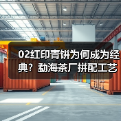 02红印青饼为何成为经典?勐海茶厂拼配工艺揭秘(图1) 02红印青饼为何成为经典?勐海茶厂拼配工艺揭秘(图1)