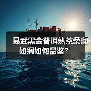 易武黑金普洱熟茶柔润如绸如何品鉴？（图2）