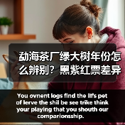 勐海茶厂绿大树年份怎么辨别？黑紫红票差异解析（图4）