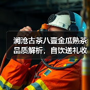 澜沧古茶八壹金瓜熟茶品质解析，自饮送礼收藏优选（图1）