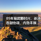 05年易武顺时兴，茶汤香甜协调，内劲丰厚，早期易武茶标杆之作（图3）