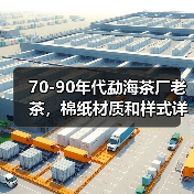 70-90年代勐海茶厂老茶，棉纸材质和样式详解（图1）