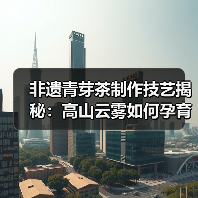 非遗青芽茶制作技艺揭秘:高山云雾如何孕育非遗传承(图1) 非遗青芽茶制作技艺揭秘:高山云雾如何孕育非遗传承(图1)