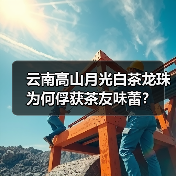 云南高山月光白茶龙珠为何俘获茶友味蕾?(图1) 云南高山月光白茶龙珠为何俘获茶友味蕾?(图1)