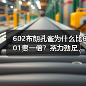 602布朗孔雀为什么比601贵一倍？茶力劲足，烟香厚重，潜力好茶（图1）