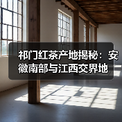 祁门红茶产地揭秘：安徽南部与江西交界地（图1）