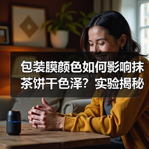包装膜颜色如何影响抹茶饼干色泽?实验揭秘(图2) 包装膜颜色如何影响抹茶饼干色泽?实验揭秘(图2)