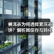 普洱茶为何选择紧压茶饼？解析其保存与转化优势（图2）