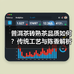 普洱茶砖熟茶品质如何?传统工艺与陈香解析(图2) 普洱茶砖熟茶品质如何?传统工艺与陈香解析(图2)