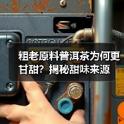 粗老原料普洱茶为何更甘甜?揭秘甜味来源(图1) 粗老原料普洱茶为何更甘甜?揭秘甜味来源(图1)