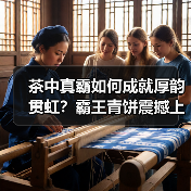 茶中真霸如何成就厚韵贯虹？霸王青饼震撼上市（图1）