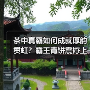 茶中真霸如何成就厚韵贯虹？霸王青饼震撼上市（图2）
