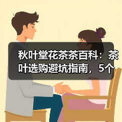 秋叶堂花茶茶百科:茶叶选购避坑指南,5个核心方法让你不再踩坑 秋叶堂花茶茶百科:茶叶选购避坑指南,5个核心方法让你不再踩坑
