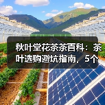 秋叶堂花茶茶百科:茶叶选购避坑指南,5个核心方法让你不再踩坑(图4) 秋叶堂花茶茶百科:茶叶选购避坑指南,5个核心方法让你不再踩坑(图4)