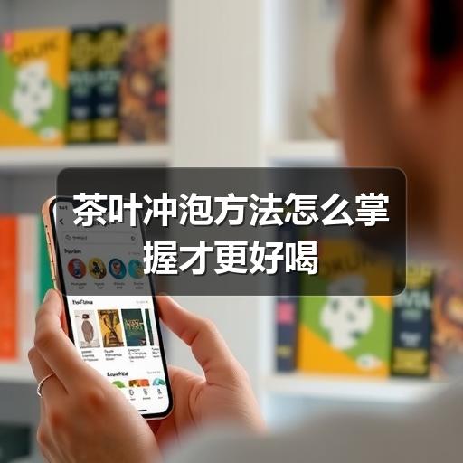 茶叶冲泡方法怎么掌握才更好喝